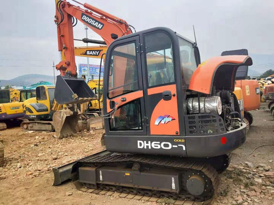 Korea Gebruikte Doosan graafmachine te koop tweedehands DH60-7 Jindongyu Machinery