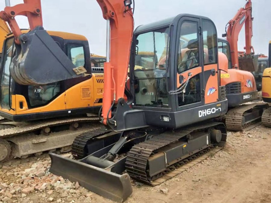 Korea Gebruikte Doosan graafmachine te koop tweedehands DH60-7 Jindongyu Machinery