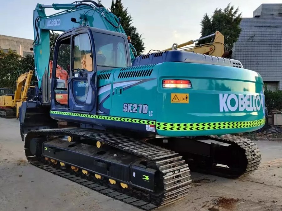 Japan Gebruikte Kobelco graafmachine te koop tweedehands SK210 Jindongyu Machinery