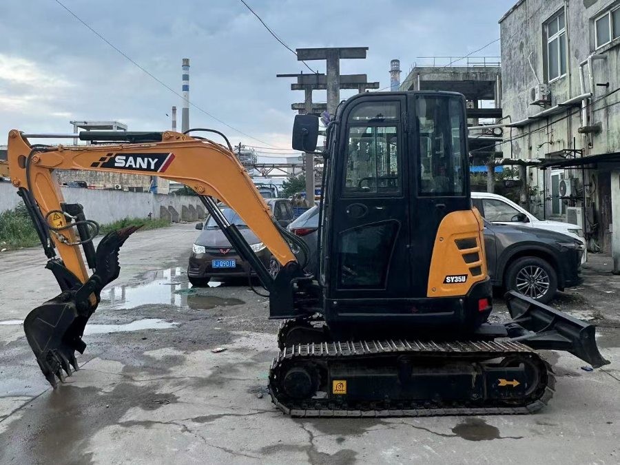 China Gebruikte Sany graafmachine te koop tweedehands SY35U Jindongyu Machinery