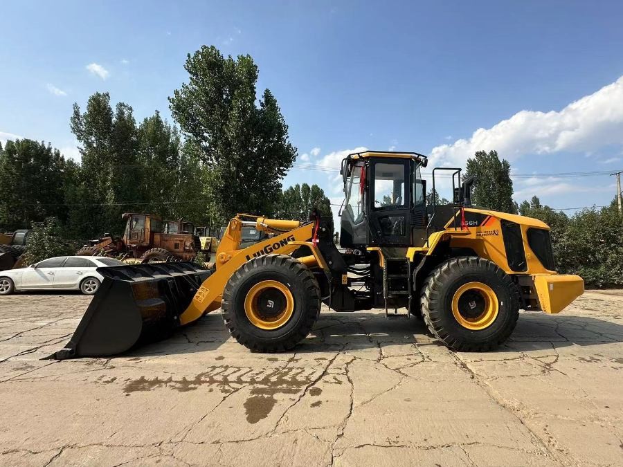 China Gebruikte LiuGong wiellader te koop tweedehands CLG856H Jindongyu Machinery